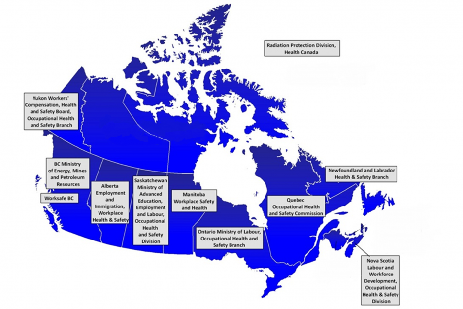 CWED partners on Canada map